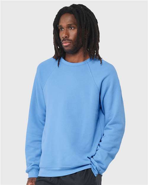 BELLA + CANVAS Unisex Sponge Fleece Raglan Crewneck Sweatshirt 3901