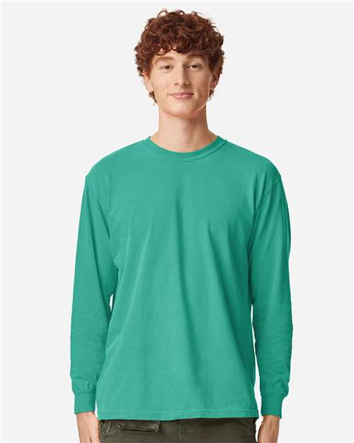 Comfort Colors Unisex Garment-Dyed Heavyweight Long Sleeve T-Shirt 6014