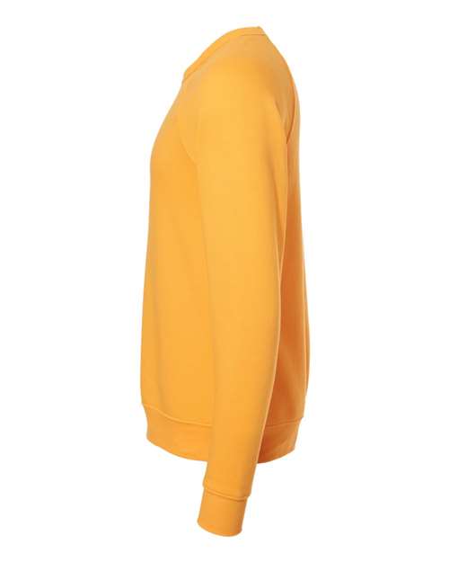 BELLA + CANVAS Unisex Sponge Fleece Raglan Crewneck Sweatshirt 3901