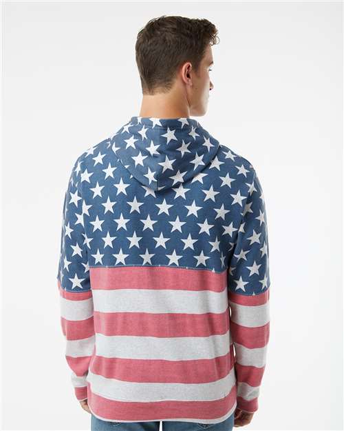 J. America Men's Tailgate Hooded Sweatshirt 8815