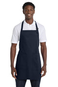 Port Authority Full Length Apron with Pockets A500 — Navy