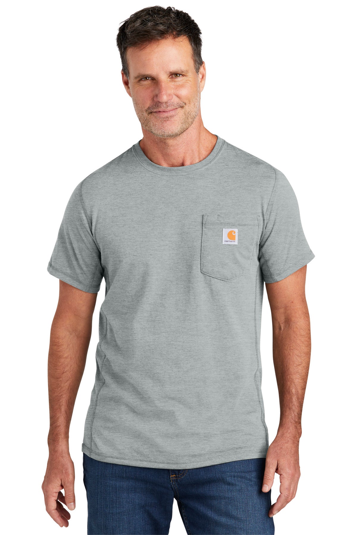 CHRT Force Short Sleeve Pocket T-Shirt CT106652 — Heather Grey