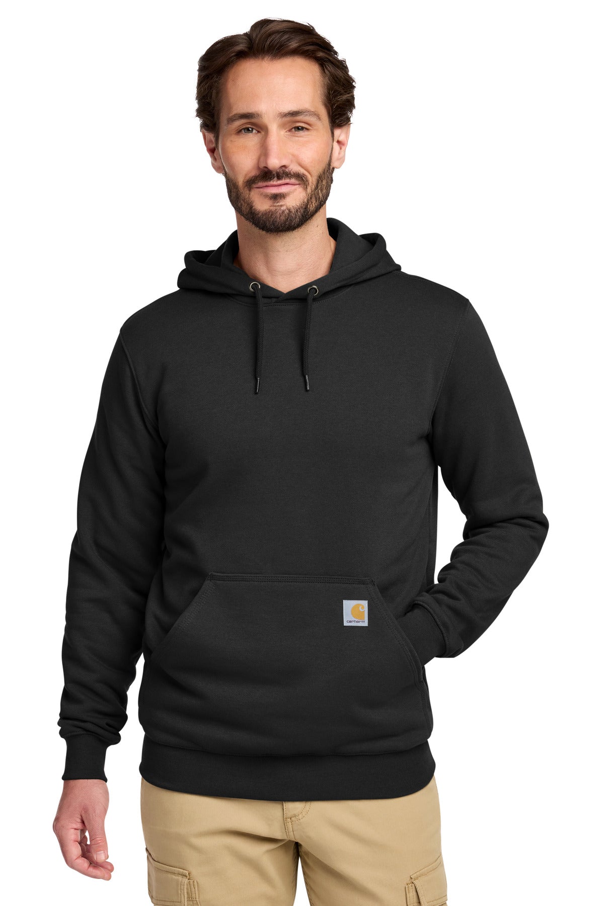 Carhartt Midweight Hooded Sweatshirt CTK121 — Black