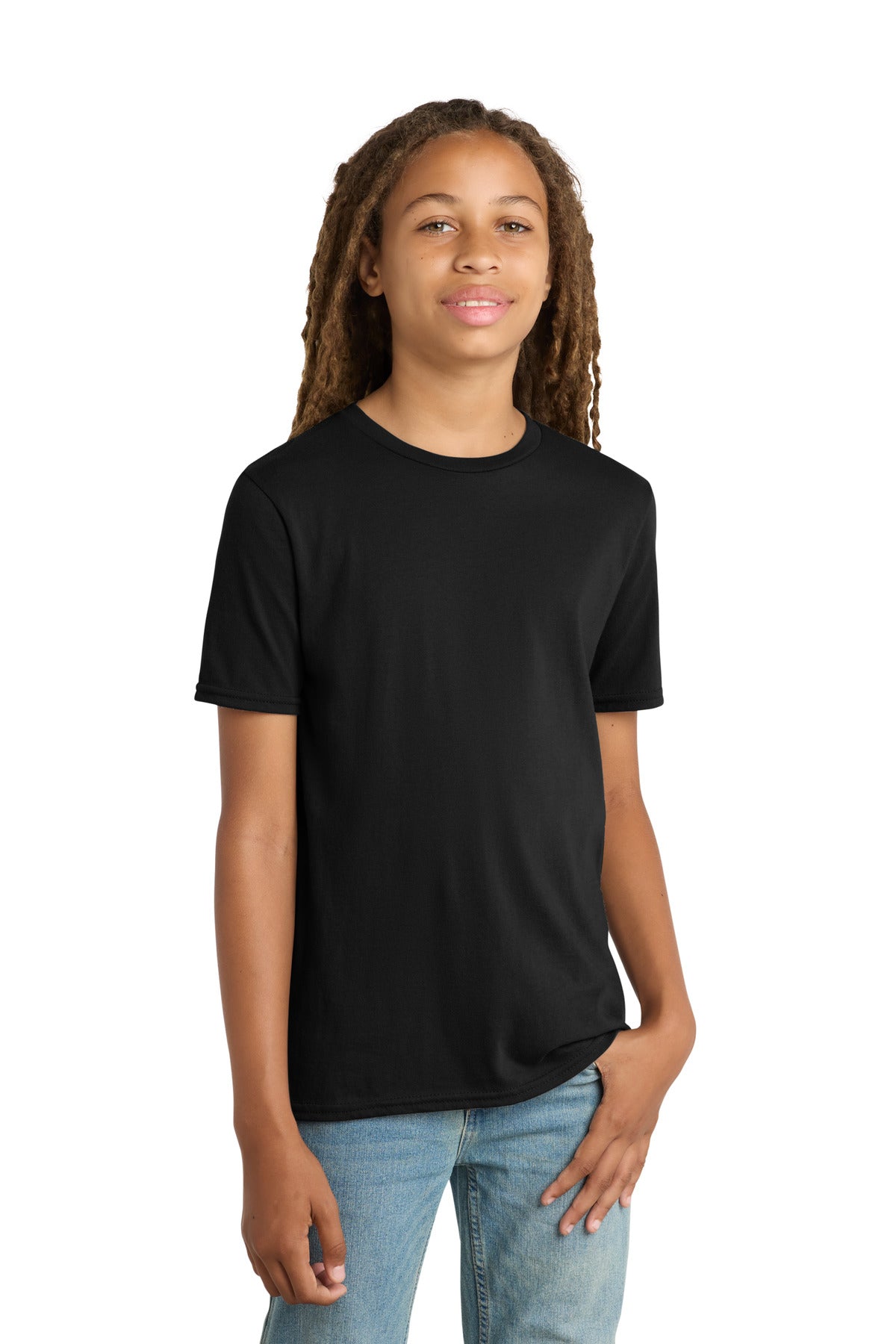 District Youth Very Important Tee DT6000Y — Black
