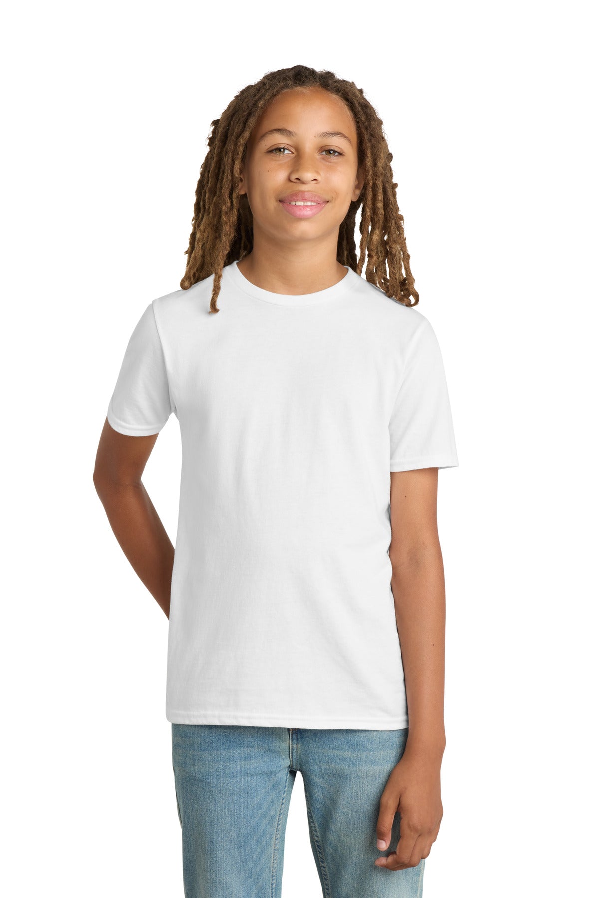 District Youth Very Important Tee DT6000Y — White