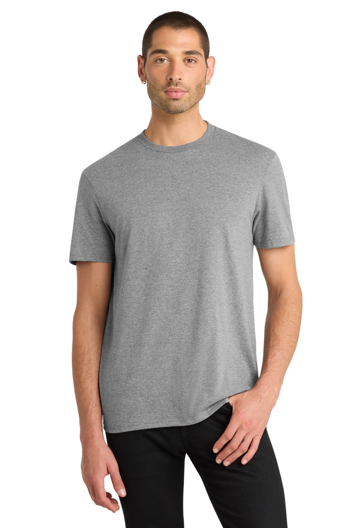District Very Important Tee DT6000 — Grey Frost