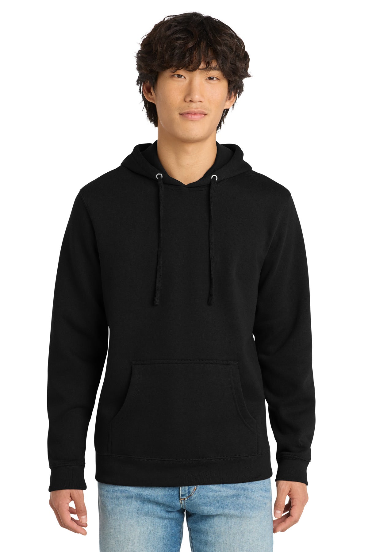 District VIT Fleece Hoodie — Black