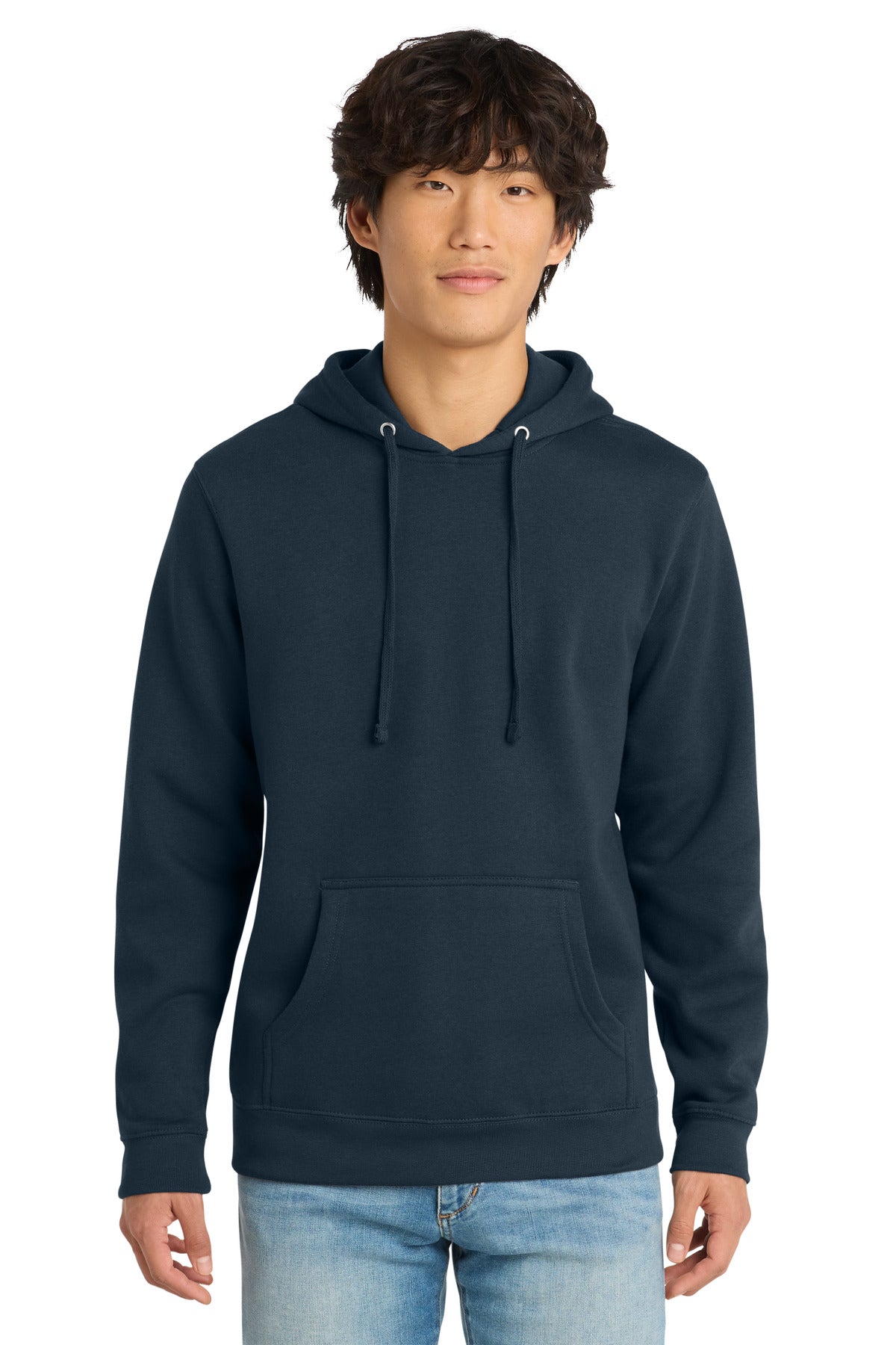 District VIT Fleece Hoodie — New Navy