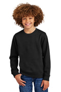 DT Yth VIT Fleece Crew DT6104Y — Black