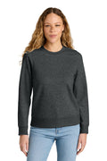 DT Wms VIT Fleece Crew DT6105 — Heathered Charcoal