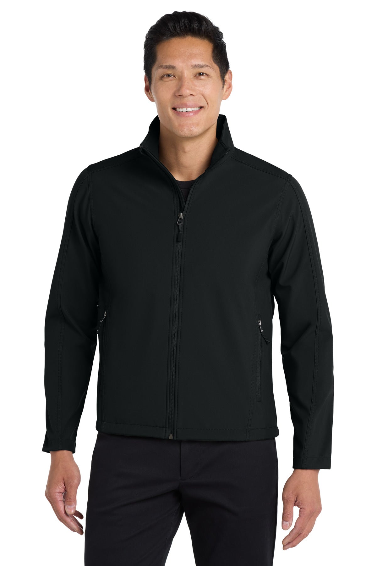 Port Authority Core Soft Shell Jacket J317 — Black