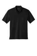 Port Authority Wearever Performance Pique Pocket Polo K240P in Deep Black