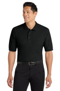 Port Authority Silk Touch Polo K500 — Black