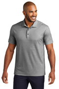 Port Authority Fine Pique Blend Polo K830 — Charcoal Heather