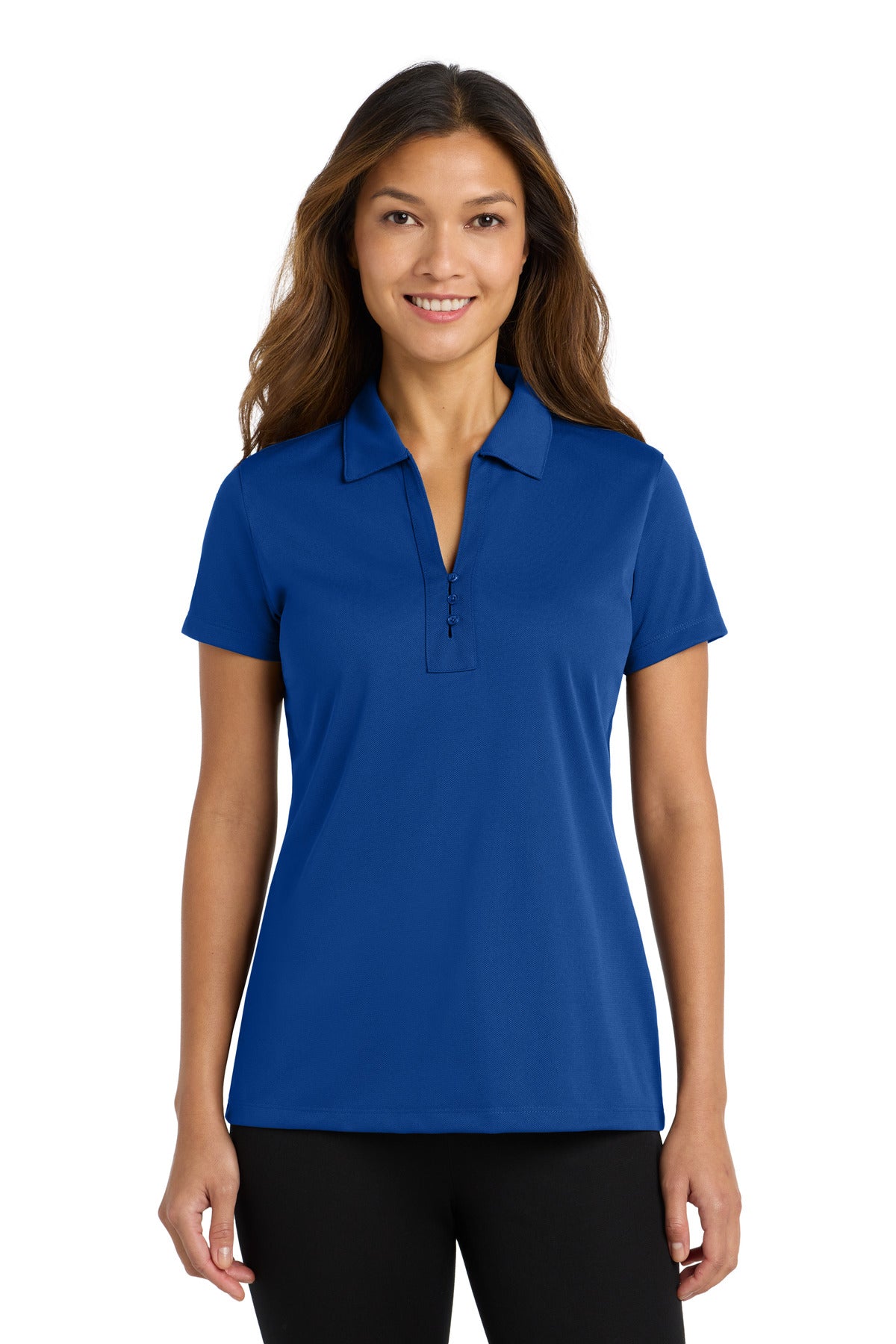 Port Authority Ladies Tech Pique Polo L527 — Bright Royal