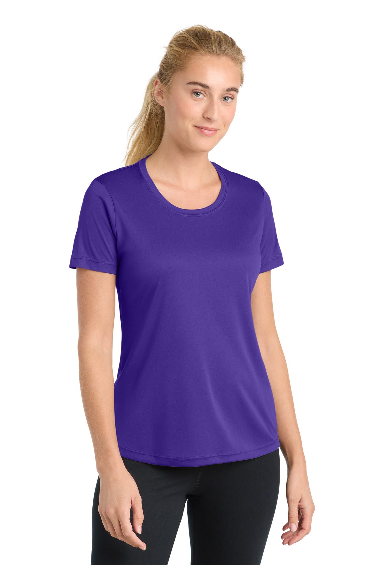 Sport-Tek Ladies PosiCharge Competitor Tee LST350 — Purple