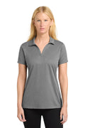 Sport-Tek Ladies PosiCharge RacerMesh Polo LST640 — Grey Heather