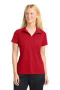 Sport-Tek Ladies Micropique Sport-Wick Polo LST650 — True Red