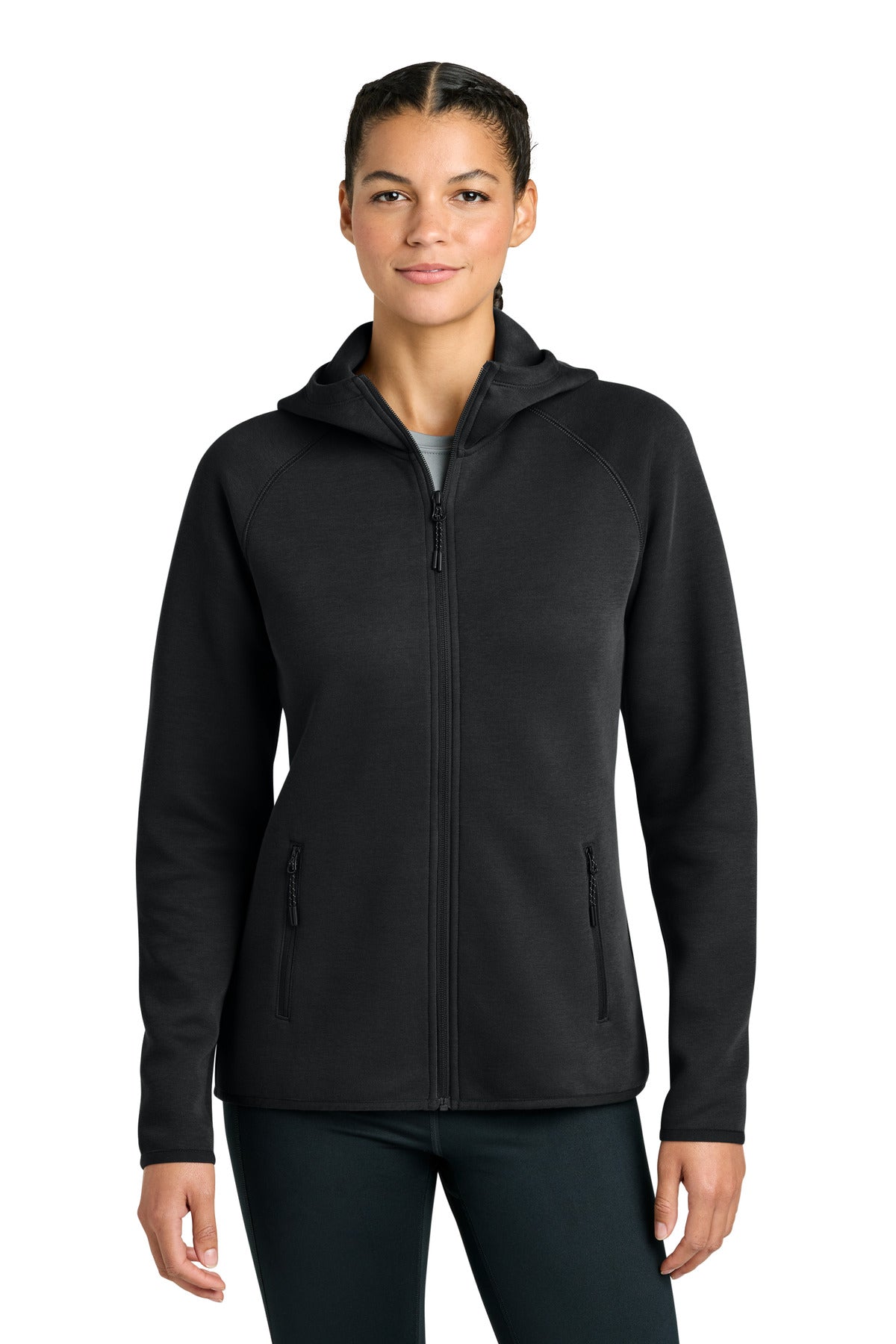 ST Wms Phenom FZ Hoodie LST840 — Black