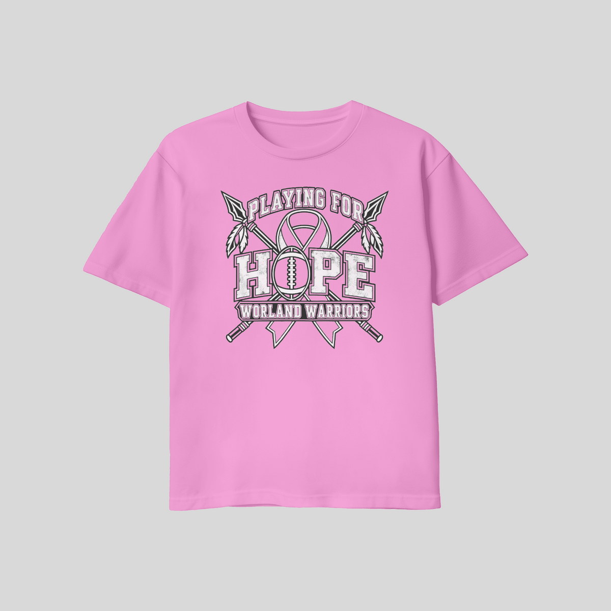 Worland Warrior Football "Playing4Hope" T-Shirt