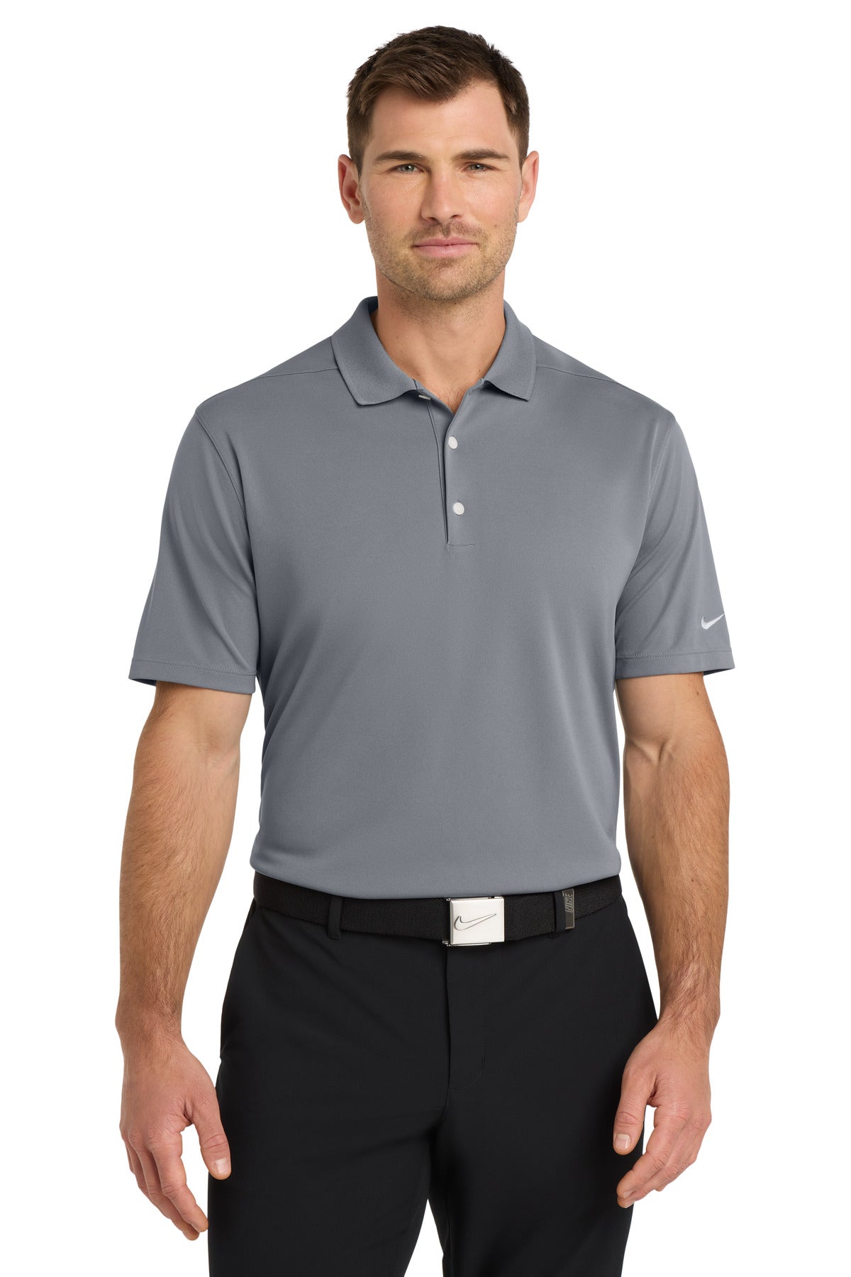 Nike Micro Pique 2.0 Polo with Tall Sizes NKDC1963 — Cool Grey