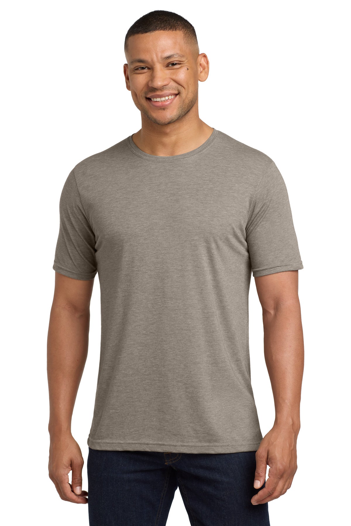 Next Level Apparel Unisex Poly/Cotton Tee NL6200 — Ash