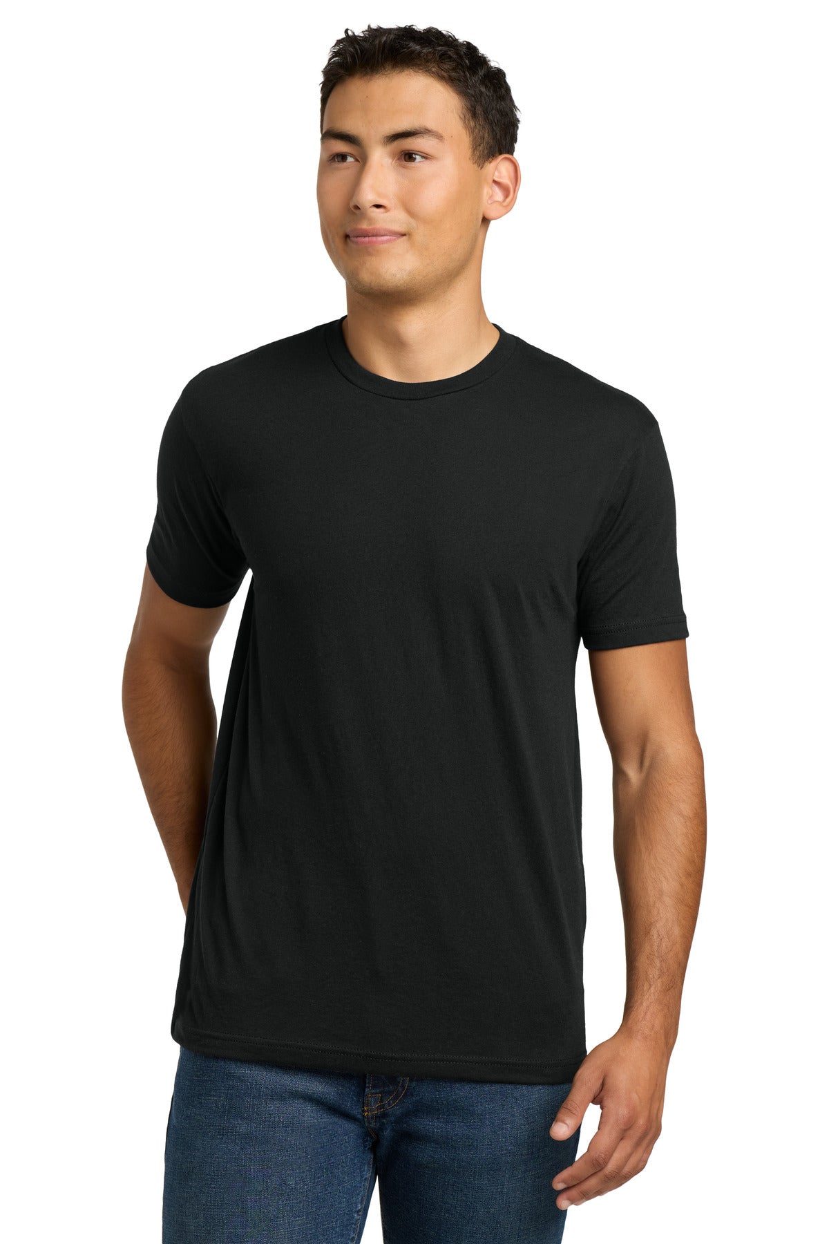 Next Level Apparel® Adult CVC Tee — Black