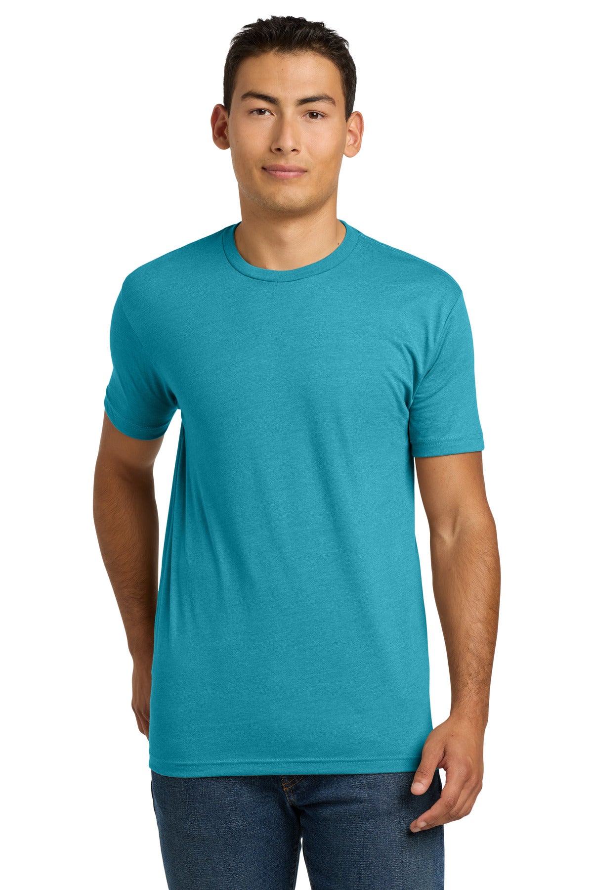 Next Level Apparel® Adult CVC Tee — Bondi Blue