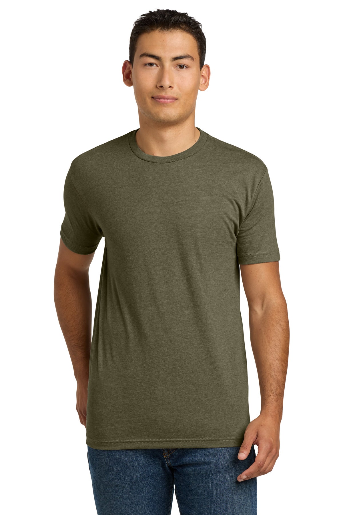 Next Level Apparel® Adult CVC Tee — Military Green
