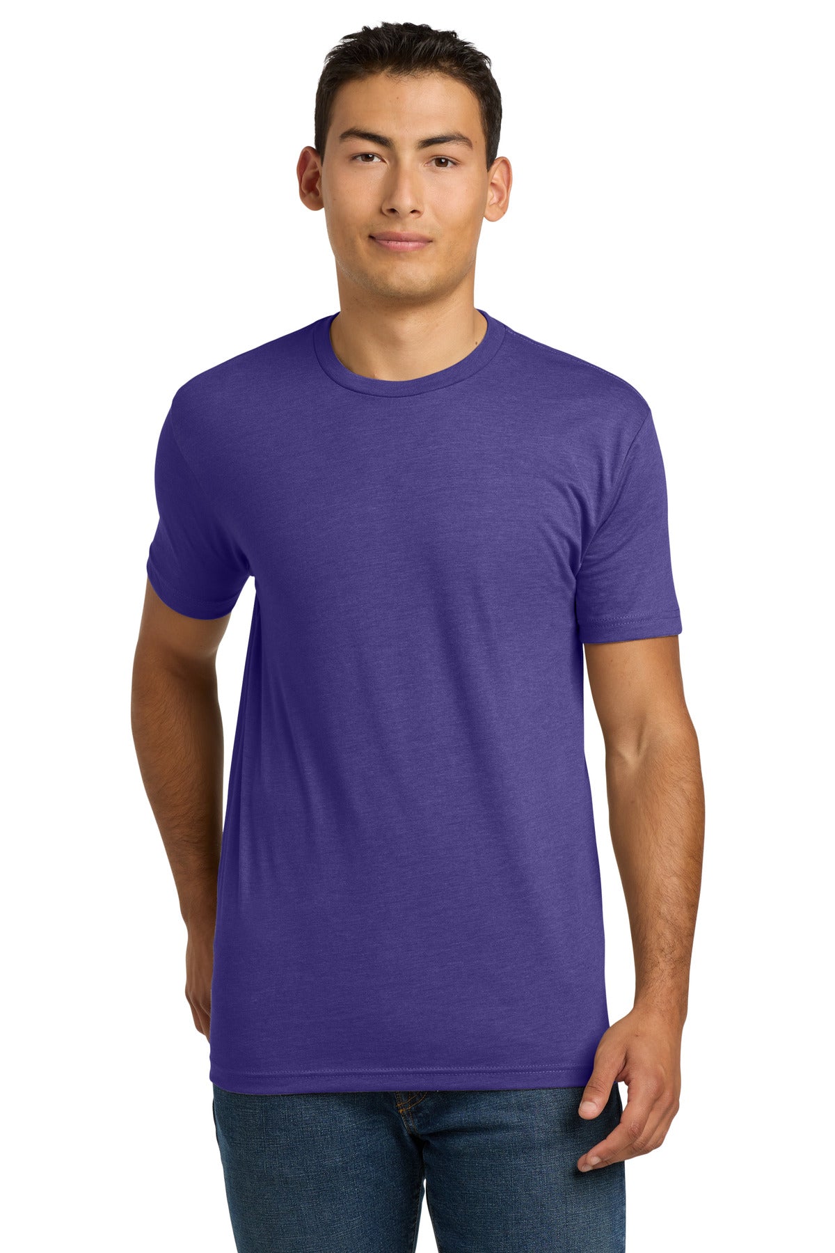 Next Level Apparel® Adult CVC Tee — Purple Rush