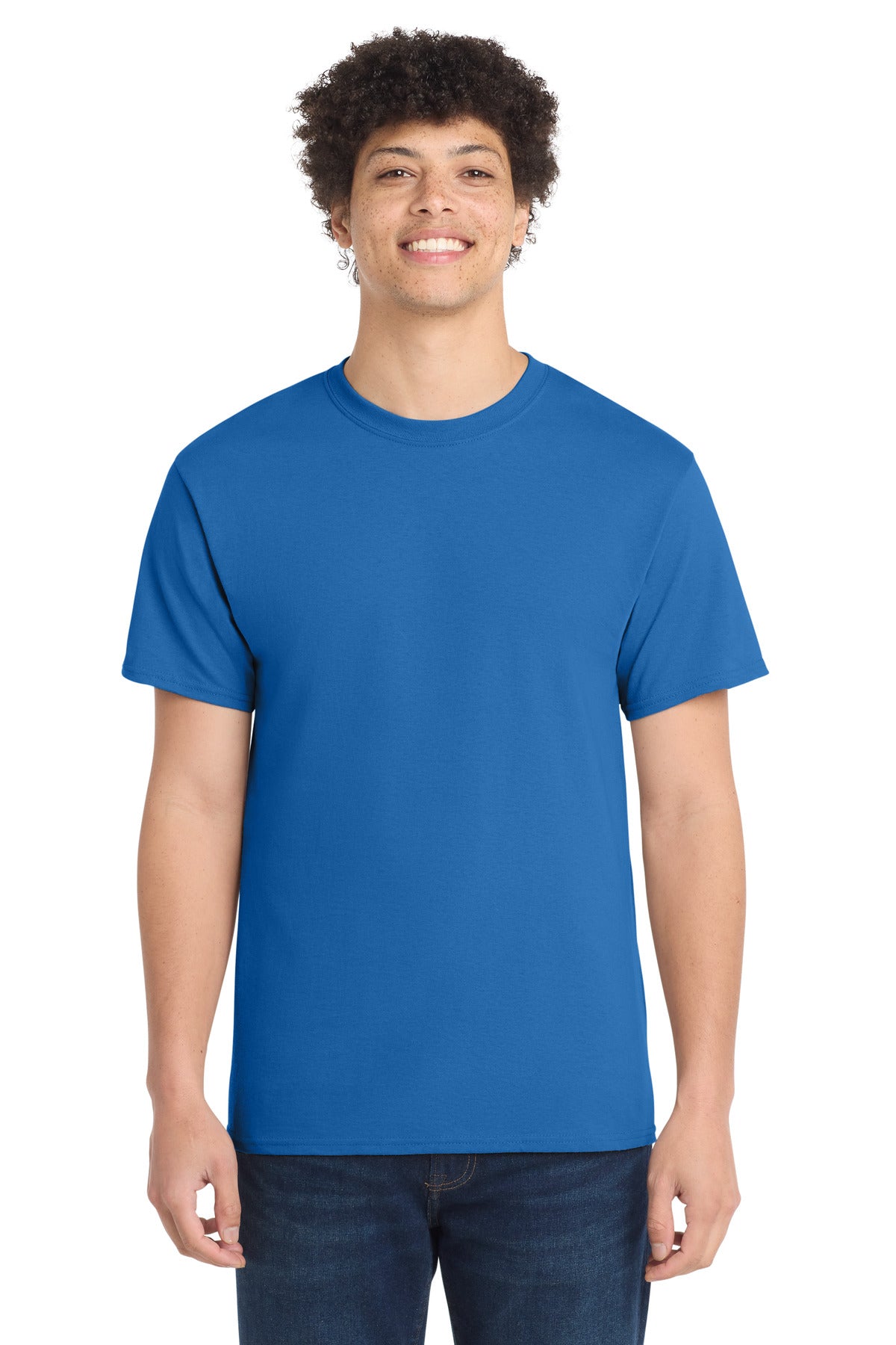 Port & Co Core Cotton Tee PC54 — Royal