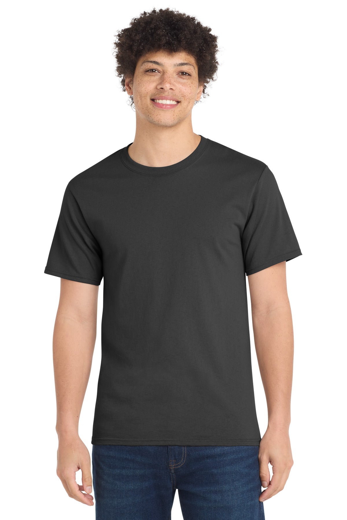 Port & Co Essential Tee PC61 — Charcoal