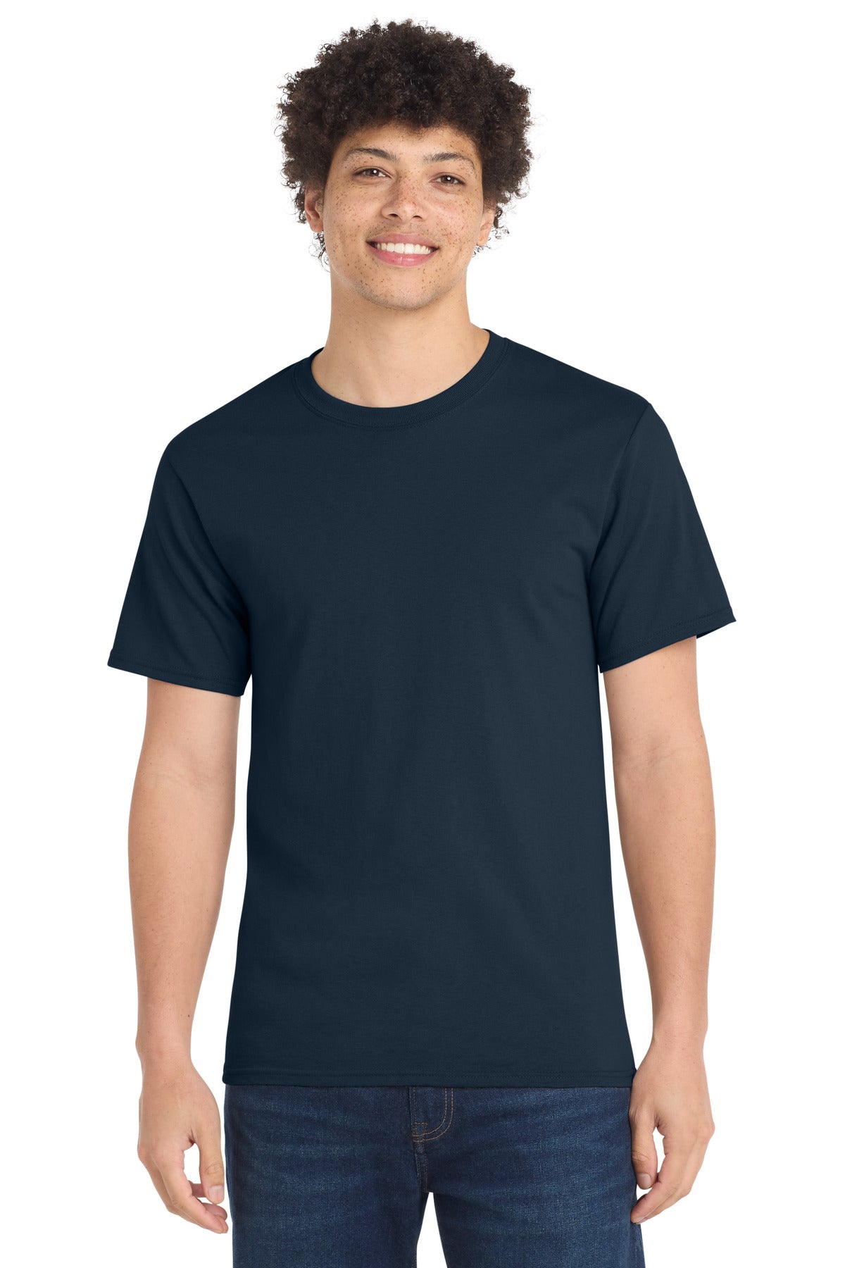 Port & Co Essential Tee PC61 — Deep Navy