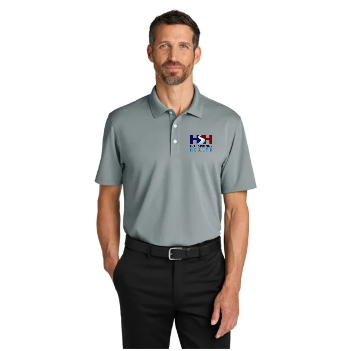 HSH CUSTOM: Port Authority Men's Dry Zone Stain-Release Grid Polo