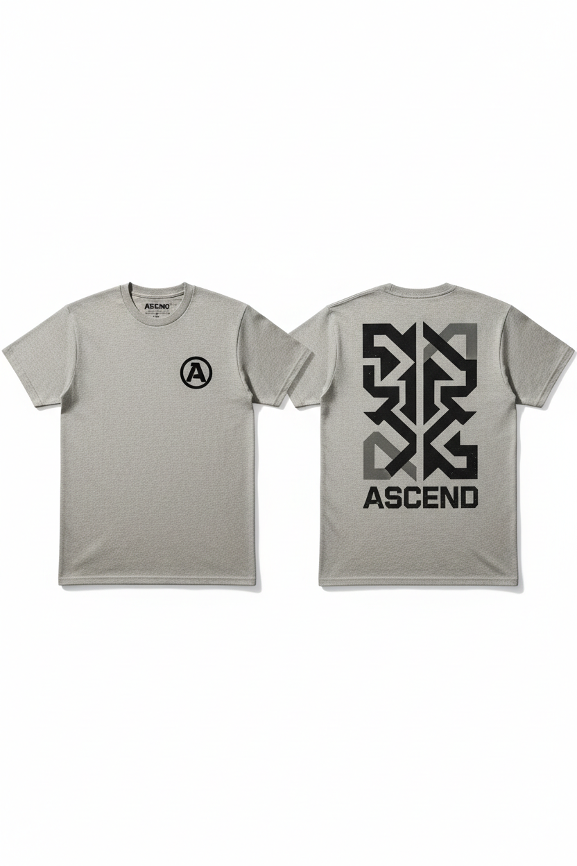 Screen Printed Standard T-Shirt (SM CHEST & LG BACK PRINT)