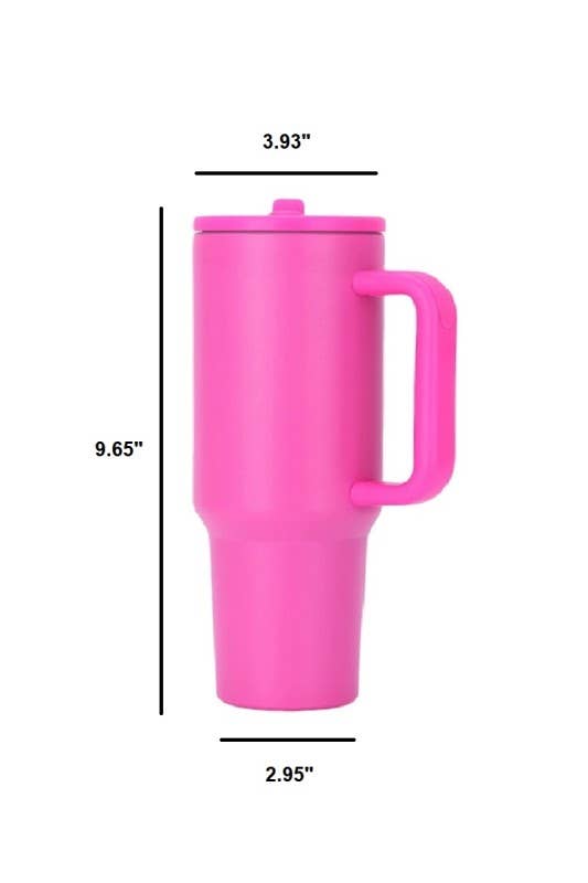 40oz Spill Free Insulated Stainless Steel Tumbler