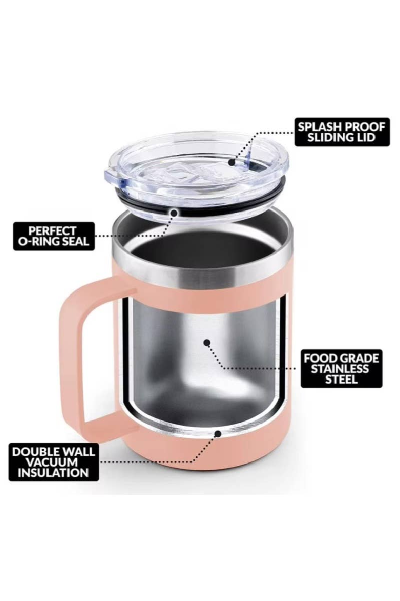 14 Oz Rambler Stainless Steel Thermal Mug