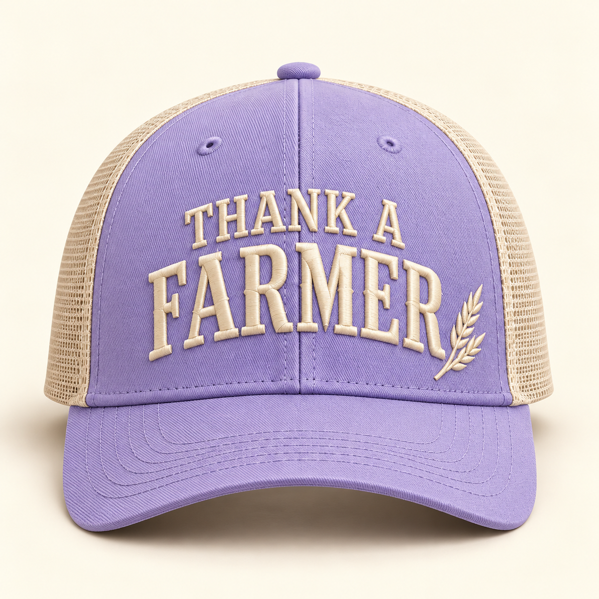 Worland Middle FFA 09 hat thank a farmer lavender private decoration concept