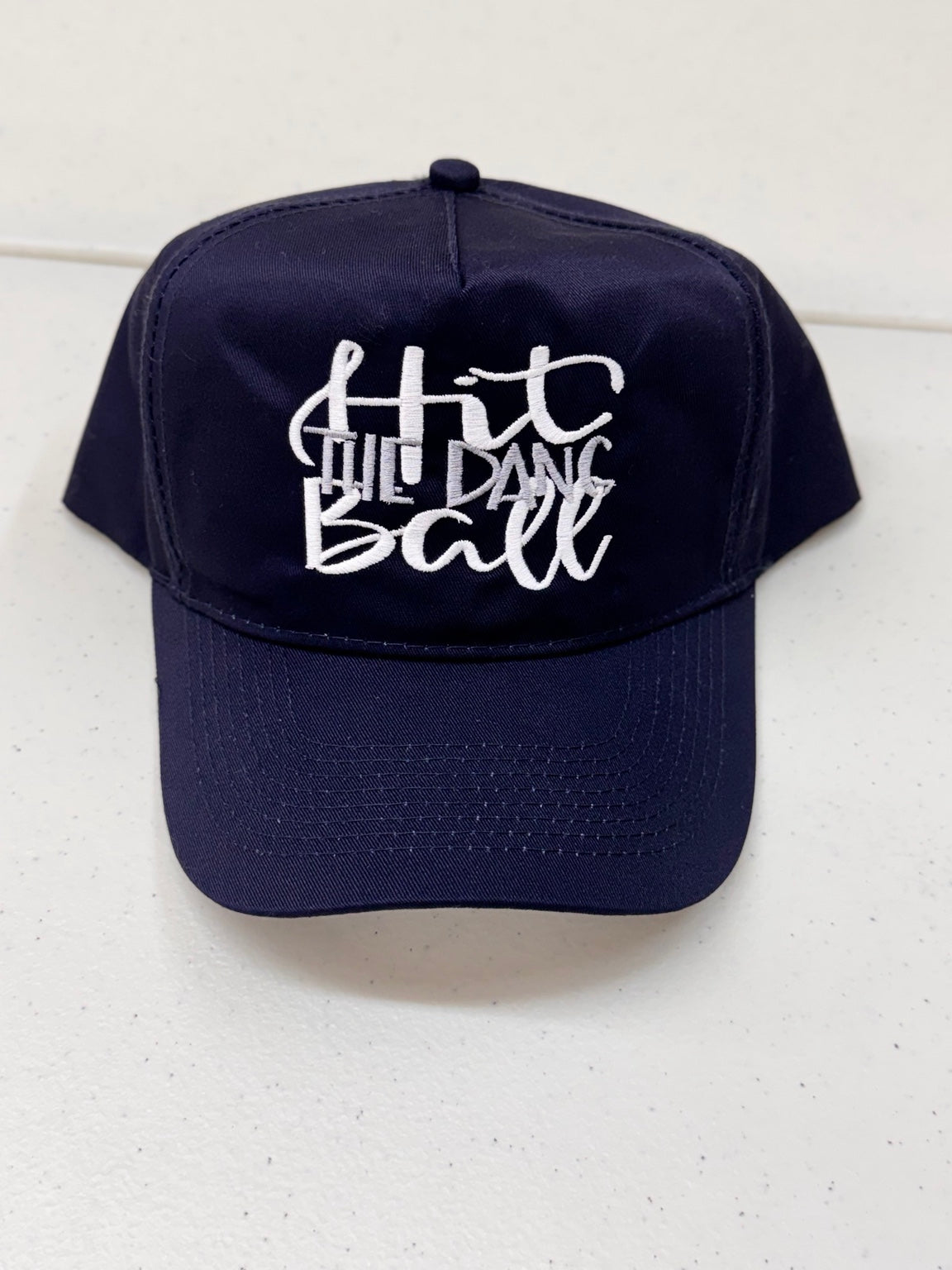 HTC Hit the Dang Ball embroidered baseball softball hat