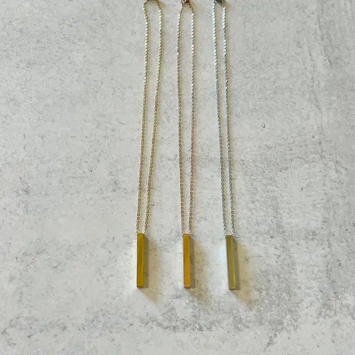 Vertical Bar Necklace