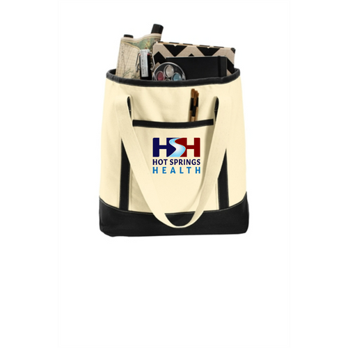 HSH CUSTOM: Port Authority Large Cotton Canvas Tote
