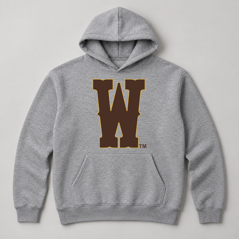 Wyoming Athletic W Hoodie — Officially Licensed