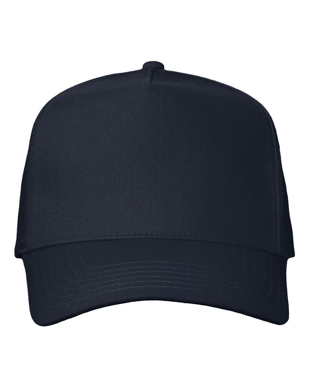 Valucap 8869 Five-Panel Twill Cap - Navy