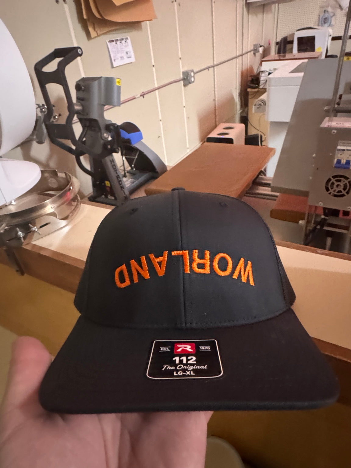 Worland embroidered Richardson 112 hat
